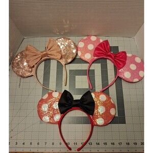Disney Minnie Mouse Headband Ears lot